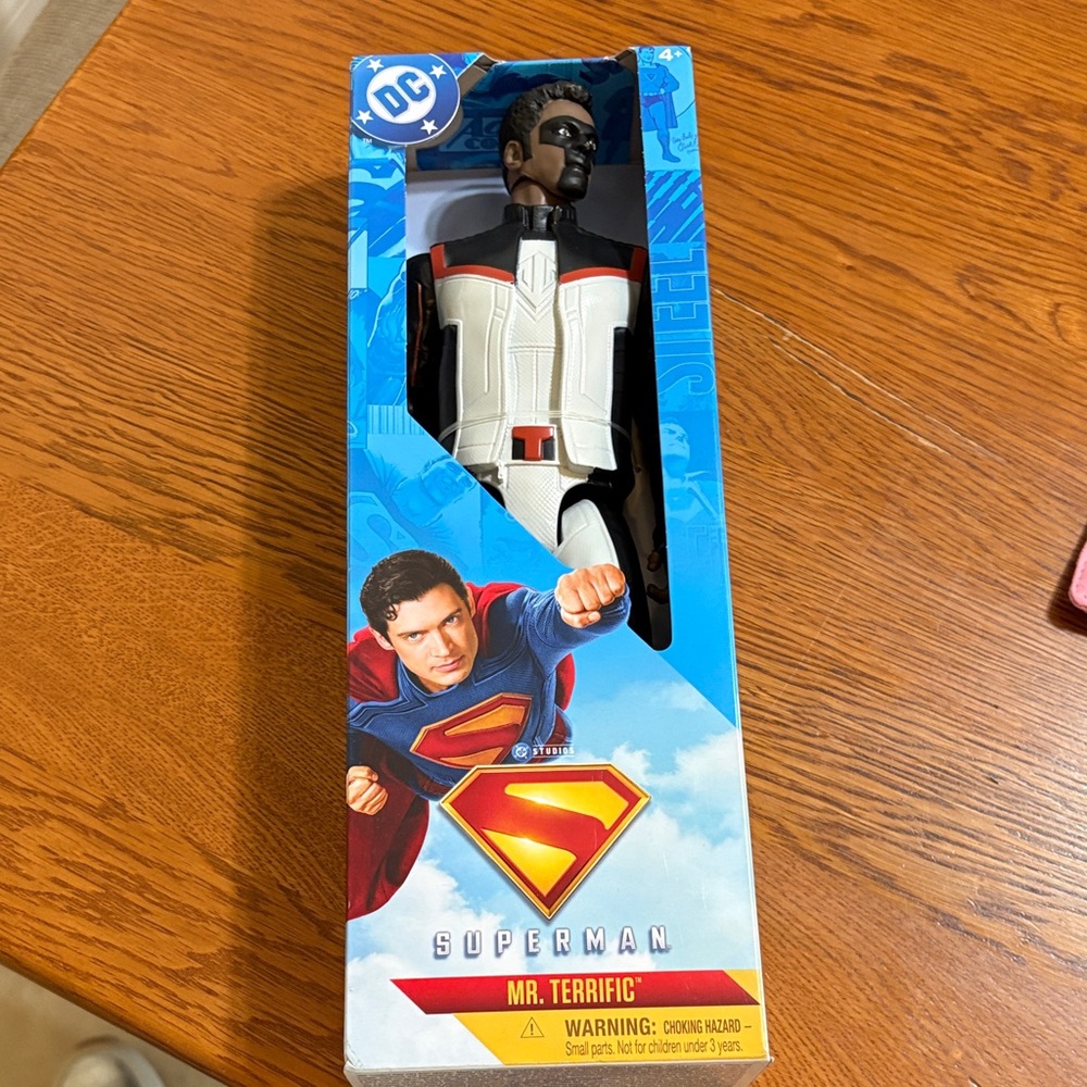DC Superman Mr. Terrific Action Figure- new in box